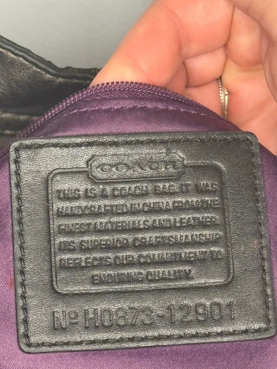 Coach Zoe Patchwork Hobo - Picture 9 of 9